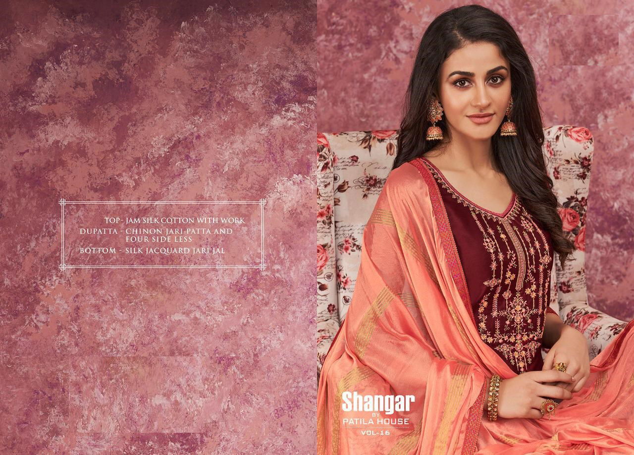 Sringar Patiyala House Vol 16 Cotton Punjabi Un-stitched Suit